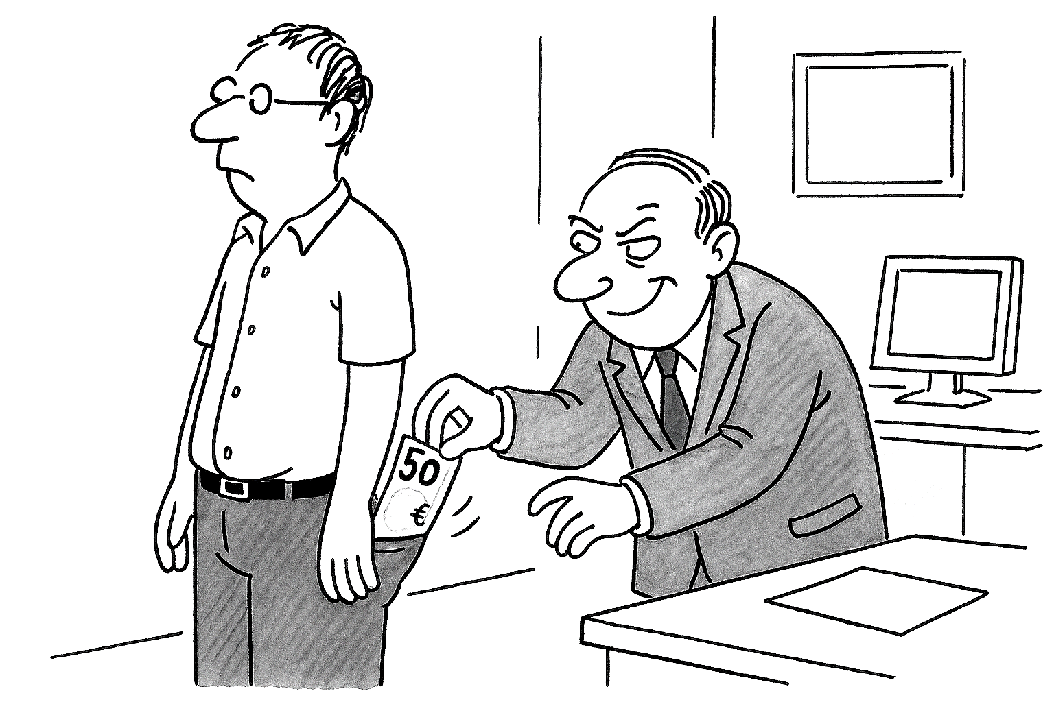 patron vole un salarié