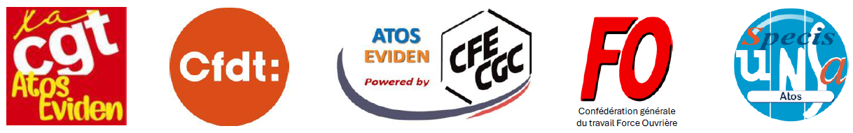 cgt cfdt cfe cgc fo unsa syndicat fo eviden groupe atos